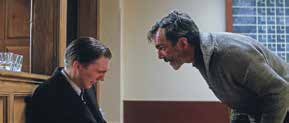 Daniel Day-Lewis and Paul Dano in Greystone’s bowling alley in There Will Be Blood
